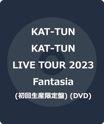 Kat-Tun - KAT-TUN LIVE TOUR 2023 Fantasia - Japan 3DVD + Photo