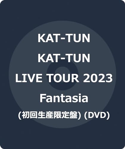 Kat-Tun - KAT-TUN LIVE TOUR 2023 Fantasia  - Japan 3DVD + Photo Booklet Limited Edition