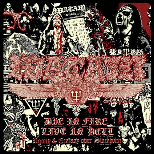 Watain - Die in Fire - Live in Hell - Japan  CD