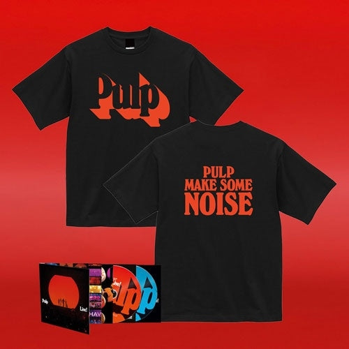 Pulp - Live! (2CD+T-SHIRTS[S]） - Japan 2CD+T-shirt(S) Limited Edition