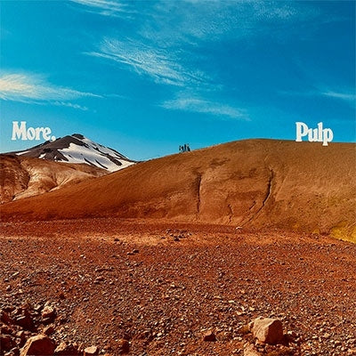 Pulp - More - Import Blue White Marble Vinyl LP Record+T-shirt (S) With Japan Obi Limited Edition