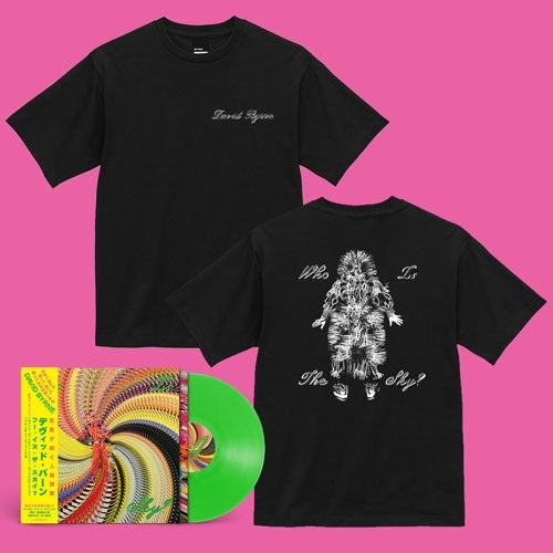 David Byrne - Who Is The Sky? - Import Apple Green Vinyl LP Record+T-shirt(S)LP Record+T-shirt(S) With Obi Limited Edition