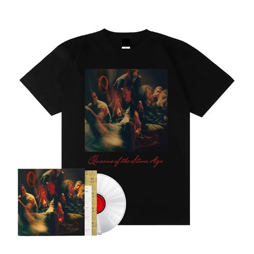 Queens Of The Stone Age - Perfecth - Import Clear Vinyl LP Record + T-shirt (XL) Limited Edition