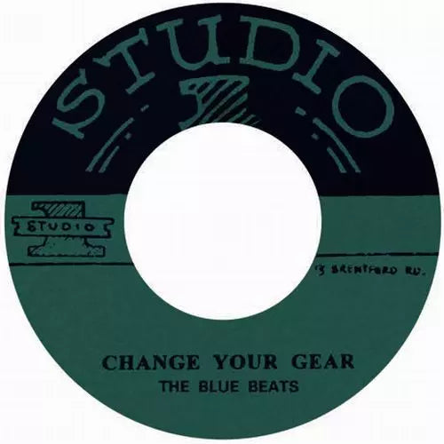 Blue Beats - Change Your Gear - Japan 7 Inch Single Record