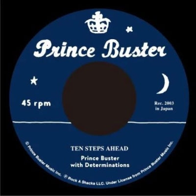 Prince Buster、Determinations - Ten Steps Ahead - Japan Vinyl 7 Inch Single Record