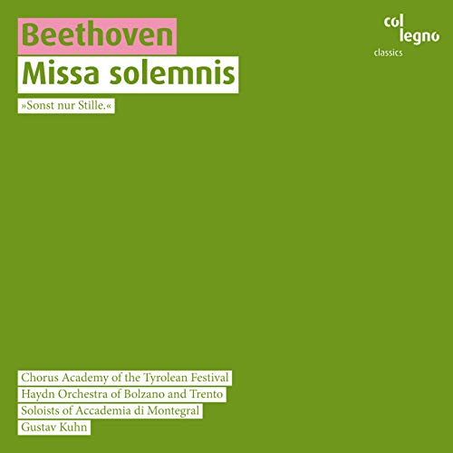 Beethoven (1770-1827) - Missa Solemnis : Kuhn / Bozen & Trient Haydn Orchestra - Import CD