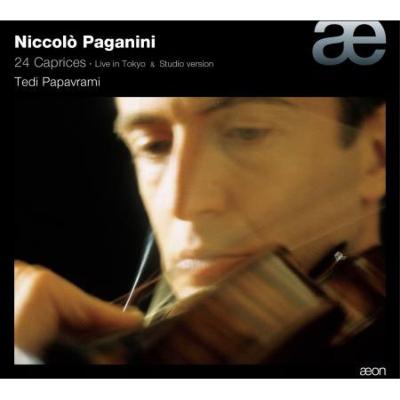 Teddy Pappavrami - Paganini (1782-1840) 24 Caprices: Papavrami(Vn)(Tokyo Live & Swiss Studio Recording) - Import 2 CD