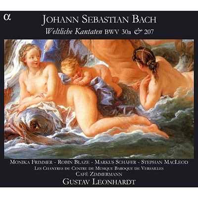 Gustav Leonhardt, Café Zimmermann - Bach (1685-1750) Cantata.30A, 207: Leonhardt / Cafe Zimmermann Etc - Import CD