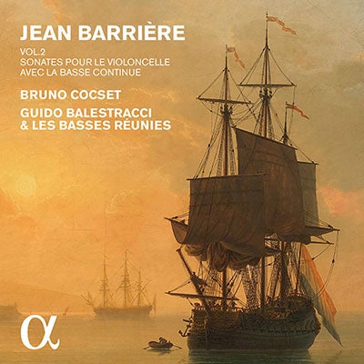 Bruno Cocset, Guido Ballestri, Les Bacs Reunis - Barriere (1707-1747) Sonatas For Cello & Bass Vol.2: Cocset(Vc)Les Basses Reunies - Import CD