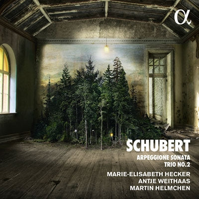 Schubert (1797-1828) - Piano Trio, 2, Arpeggione Sonata: Weithaas(Vn)M-e.hecker(Vc)Helmchen(P) - Import CD