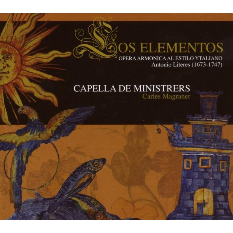 Carles Magraner, Capella de Ministrers - Literes , Antonio (1673-1747) Los Elementos: Magraner / Capella De Ministrers, Etc - Import CD