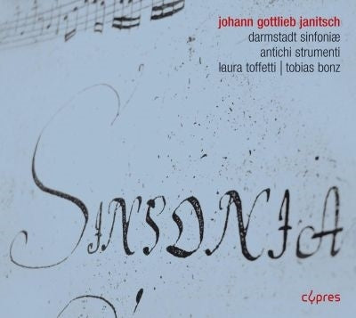 Antichi Strumenti, Laura Toffetti, Tobias Bonts - Janitsch, Johann Gotlieb (1708-1763) Darmstadt Sinfonias : Antichi Strumenti - Import CD