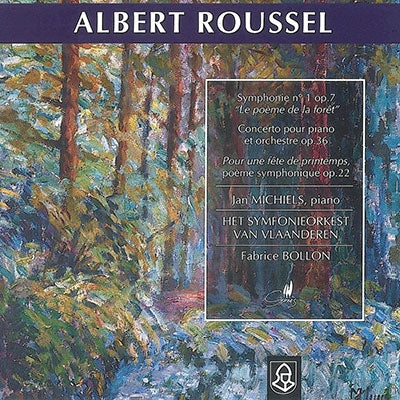 Fabrice Bollon, Flanders Symphony Orchestra, Jan Michiels - Roussel, Albert (1869-1937) Sym, 1, Piano Concerto: Bollon / Flanders So Etc - Import CD