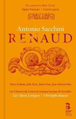 Christophe Rousset, Le Taran Lyrique, Marie Carinene, Julian Doran - Sacchini, Antonio Maria (1730-1786) Renaud : Rousset / Les Talens Lyriques, Kalinine, Dran, Bou, Boisseau, Etc (2012 Stereo)(2Cd) - Import 2CD+BOOK