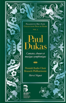 Hervé Niquet, Brussels Philharmonic - Dukas, Paul (1865-1935) Cantatas With Orch: Niquet / Brussels Po Flemish Radio Cho - Import CD+BOOK