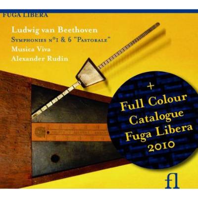 Musica Viva, Alexandre Roudine - Beethoven (1770-1827) Symphonies Nos, 1, 6, : Rudin / Musica Viva (+Catalogue 2010) - Import CD