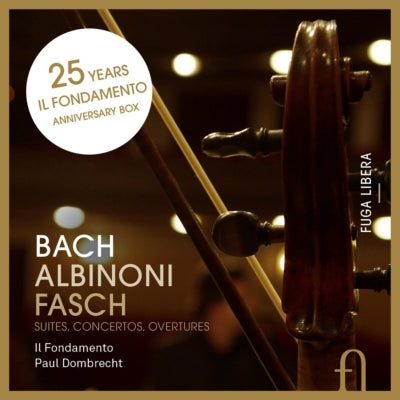 Il Fondamento -  "Dombrecht / The Foundation : 25 Years Anniversary Box -Jsbach, Albinoni, Fasch (4Cd)" - Import 4 CD