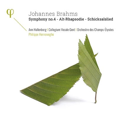 Philip Herreweghe, Orchestre de Champs-Élysées - Brahms: Symphony No. 4, Ode to Fate, Alto Rhapsody - Import CD