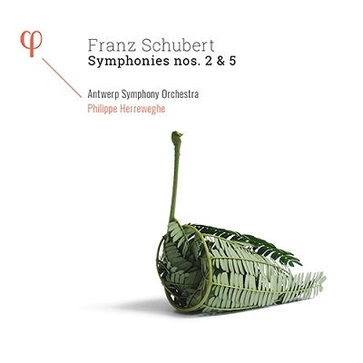 Schubert (1797-1828) - Symphonies Nos.2, 5 : Phillipe Herreweghe / Antwerp Symphony Orchestra - Import CD