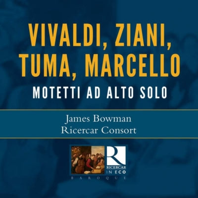 James Bowman, Ricercar Consort -  Alto Solo Motets-Vivaldi, Ziani, Tuma, B.Marcello: J.Bowman(Ct)Ricercar Consort - Import CD