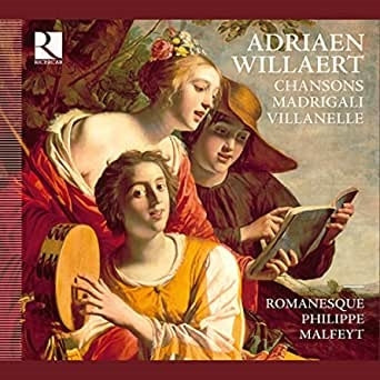 Philip Marfei - Willaert, Adrian (C.1490-1562) Chansons, Madrigali, Villanelle: Malfeyt / Romanesque - Import CD