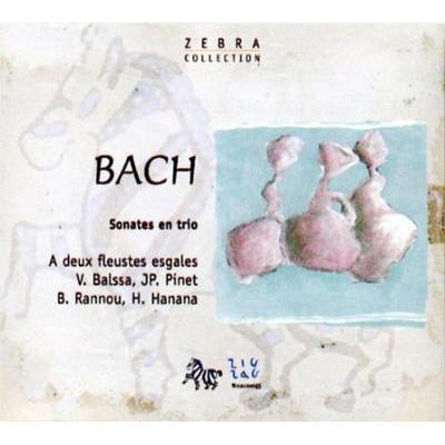 Jean-Pierre Pinaud, Valerie Balssa - Bach (1685-1750) Trio Sonatas: A Deux Fleustes Esgales +C.P.E.Bach, W.F.Bach - Import CD