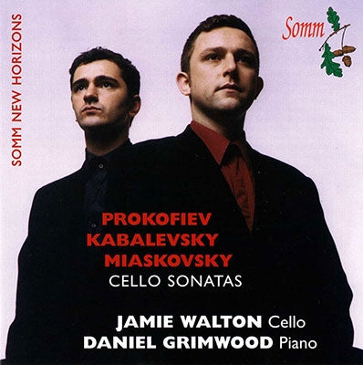 Jamie Walton, Daniel Grimwood -  Prokofiev, Kabalevsky, Miaskovsky: Cello Sonatas: J.Walton, C.Owen - Import CD