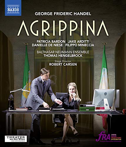Handel (1685-1759) - Agrippina : Carsen, Hengelbrock / Balthasar Neumann Ensemble, Bardon, J.Arditti, De Niese, Mineccia, etc (2016 Stereo)(2DVD) - Import 2 DVD