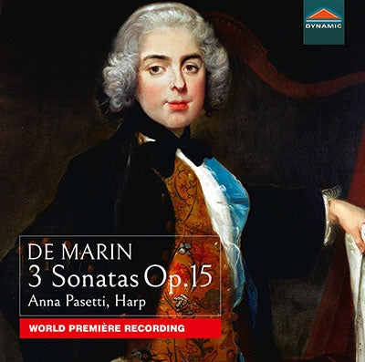 Anna Pasetti - Marin, Marie-Martin Marcel De (1769-1861) Harp Sonatas Op.15 : Pasetti - Import CD