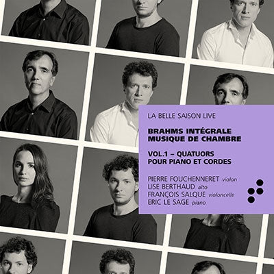 Pierre Fouchenneret - Brahms: Chamber Music Complete Collection 1 Piano Quartet Collection [Set of 2] - Import 2 CD