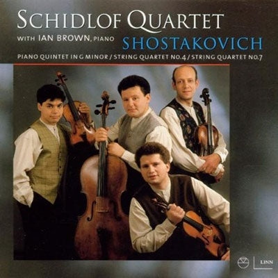 Sidroff Quartet, Ian Brown - Shostakovich, Dmitri (1906-1975) Piano Quintet, String Quaret.4, 7: Schidlof Q Ian Brown(P) - Import CD