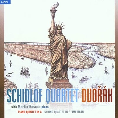 Sidroff Quartet, Martin Roscoe - Dvorak, Antonin(1841-1904) Piano Quintet, String Quartet.12: Loscow, Schidlof.Q - Import CD