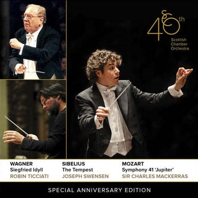 Scottish Chamber Orchestra, Robin Ticiati, Josef Svensson, Charles Mackerras - Mozart (1756-1791) Mozart Symphony No.41 : Mackerras, Sibelius Tempest : J.Swensen, Wagner Siegfried Idyll : Ticciati / Scottish Chamber Orchestra - Import CD