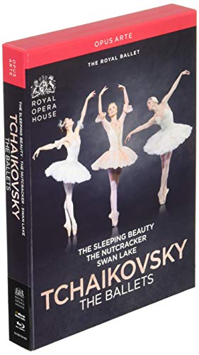 Ballet & Dances Classical - 3 Ballets(Tchaikovsky): Osipova, Nunez, Cuthbertson, Royal Ballet (2015-2017)(3BD) - Import 3 Blu-ray Disc