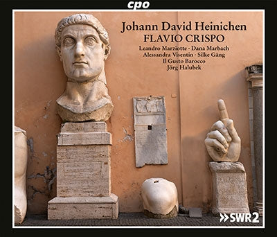 Jörg Halbeck, Il Gusto Barocco Stuttgart Baroque Orchestra, Leandro Marziotte, Dana Marbach - Heinichen (1683-1729) Flavio Crispo : Halubek / Il Gusto Barocco, Marziotte, Marbach, Visentin, S.Gang, Etc (2016 Stereo)(3Cd) - Import 3 CD