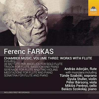 Farkas Ferenc (1905-2000) - Chamber Works For Flute: Adorjan(Fl)Szaboki(S)Stuller(Vn)Barsony(Va)Perenyi(Vc)Szokolay(P)Etc - Import CD