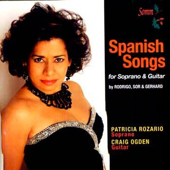 Patricia Rozario - Spanish Songs For Soprano & Guitar-gerard, Rodrigo, Sor - Import CD