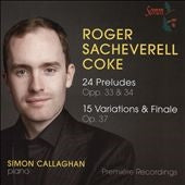 Simon Callaghan - Sacheverell Coke , Roger (1912-1972) Preludes, Variations: Simon Callaghan(P) - Import CD