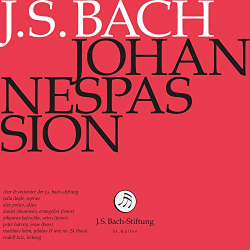 Bach (1685-1750) - Johannes-passion: Rudolf Lutz / J.S.Bach Stiftung Orchestra & Choir (2CD) - Import 2 CD
