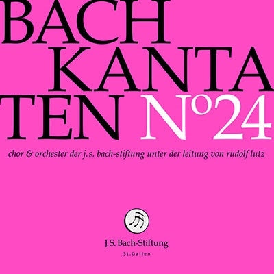 Bach (1685-1750) - Cantatas Vol.24 : Rudolf Lutz / J.S.Bach Stiftung Orchestra & Choir - Import CD
