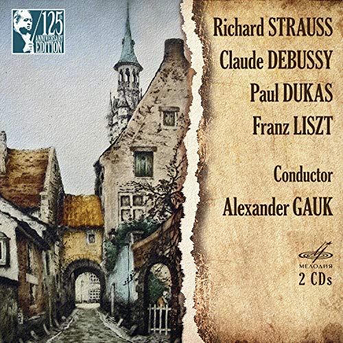 Alexander Gauk, Moscow Radio Symphony Orchestra - Alxander Gauk / Moscow Radio Symphony Orchestra : Liszt Faust Symphony, R.Strauss, Debussy, Dukas (2CD) - Import 2 CD