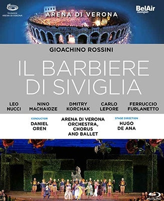 Daniel Oren, Royal Opera House Orchestra Of Turin, Maria Teresa Leva, Ivan Ayon Rivas - Rossini: Il Barbiere Di Siviglia - Import Blu-ray Disc