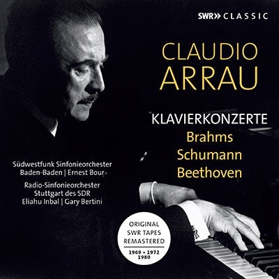 Claudio Arrau - Claudio Arau: Playing Piano Concerto - Import 3 CD