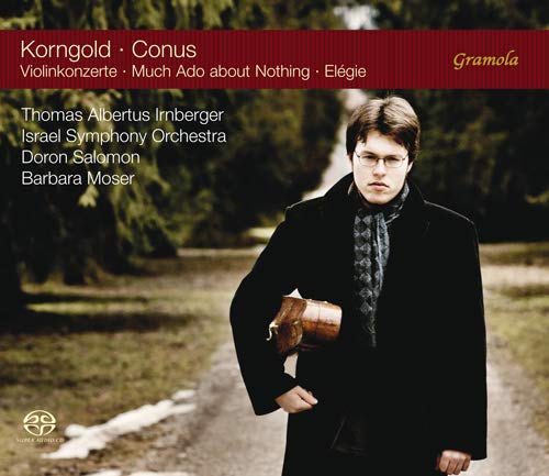 Korngold (1897-1957) - Violin Concerto: Irnberger(Vn)D.salomon / Israel So +much Ado About Nothing, Conus: Concerto - Import SACD Hybrid