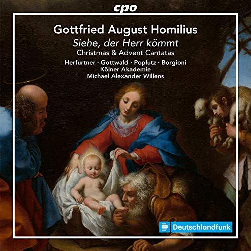 Homilius (1714-1785) - Christmas & Advent Cantatas: Willens / Die Kolner Akademie Herfurtner Gottwald Poplutz Borgioni - Import CD