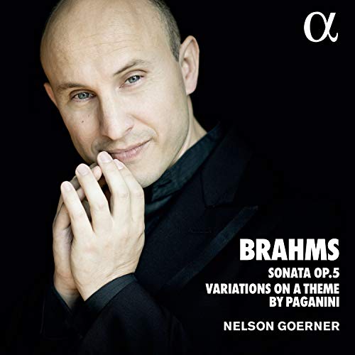 Brahms (1833-1897) - Piano Sonata No.3, Paganini Variations : Nelson Goerner - Import CD