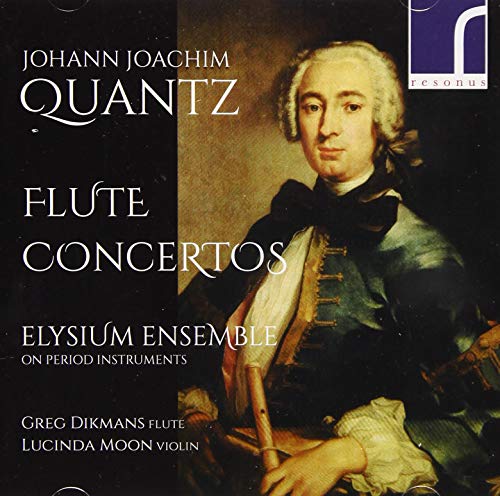 Quantz (1697-1773) - Flute Concertos: Dikmans(Fl)Elysium Ensemble - Import CD
