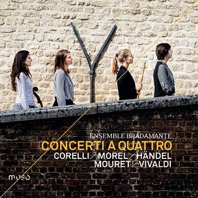 Ensemble Bradamante - Four of us concerto - Import CD