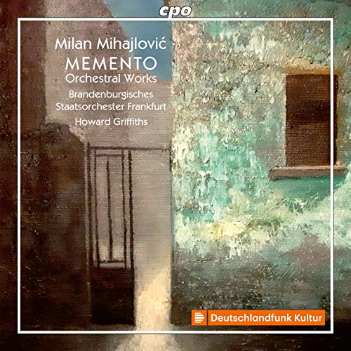 Mihajlovic, Milan (1945-) - Memento-orch.works: Griffiths / Frankfurt Brandenburg State O - Import CD