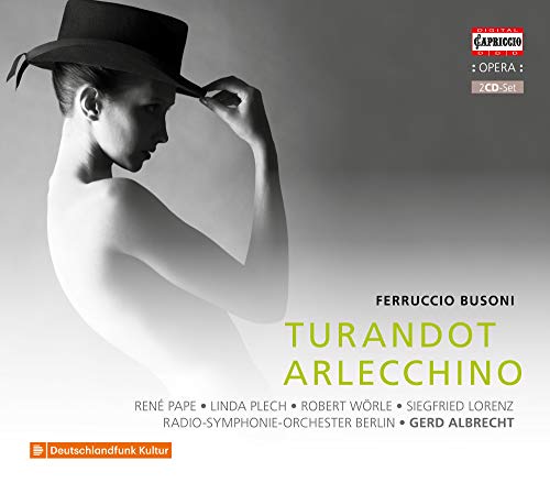 Busoni (1866-1924) - Turandot, Arlecchino : Gert Albrecht / Berlin RSO, Pape, Plech, Schreckenbach, Worle, Lorenz, etc (1992 Stereo)(2CD) - Import 2 CD